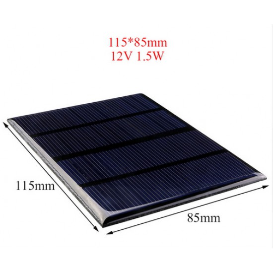 ขาย โซล่าเซล 12V 1.5W Poly ราคา 70.00 บาท ในไทย