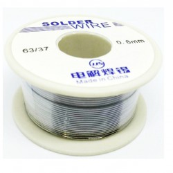ตะกั่วบัดกรี 63/37 0.8mm 50g