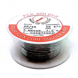 ตะกั่วบัดกรี 1.2mm ยาว 2 เมตร