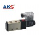 ขาย Solenoid (โซลีนอย) Valve นิวเมติก 5/2 24VDC 1/4" 4V210-08 ราคา 220.00 บาท ในไทย