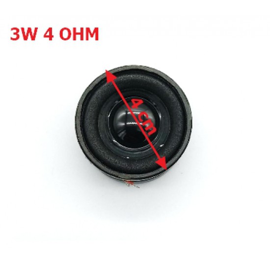 ขาย ดอกลำโพงเล็ก 4cm 3W 4 โอห์ม ADS40-23 ราคา 70.00 บาท ในไทย