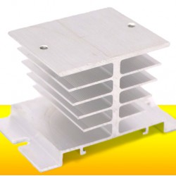 แผ่นซิงค์ระบายความร้อน SSR Solid State Relay โซลิด รีเลย์