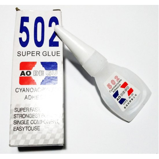 ขาย กาวร้อน 502 (เหมือนกาวตราช้าง) ราคา 12.00 บาท ในไทย