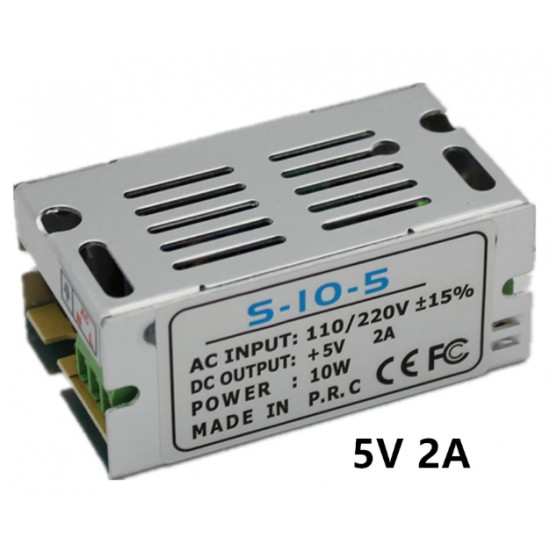 ขาย Switching Power Supply 5V 2A 10W พาวเวอร์ซัพพลาย  ราคา 95.00 บาท ในไทย