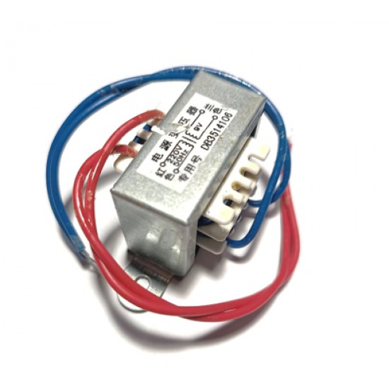 ขาย หม้อแปลง ไฟเข้า 220VAC ไฟออก 9V 1W ราคา 65.00 บาท ในไทย