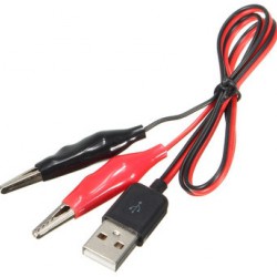สายแปลง usb เป็น คีมหนีบ