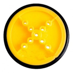 ล้อยาง ( smart car wheel  ) รุ่น 410 ใช้กับ TT Motor ได้ 