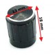 ขาย ฝาครอบ วอลลุ่ม อลูมิเนียม สีดำ ราคา 8.00 บาท ในไทย