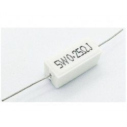 Resistor 0.25 โอห์ม 5W