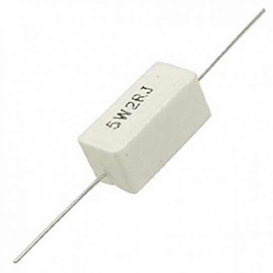 ขาย Resistor 5W 2 OHM 5W2RJ ราคา 12.00 บาท ในไทย