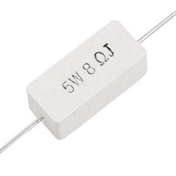 Resistor 5W 8 OHM 5W8RJ