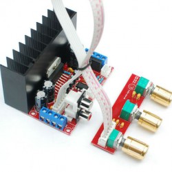 ชุดคิด Power Amp TDA7377 30Wx2