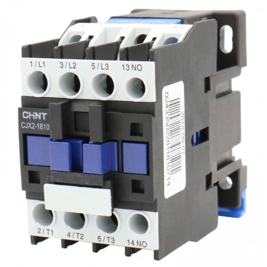 ขาย แมกเนติกคอนแทกเตอร์ Magnetic Contactor CJX2-1810 220VAC 32A ราคา 240.00 บาท ในไทย