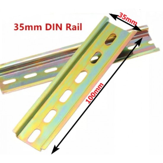 ขาย รางปีกนก DIN Rail  C45 ขนาด 35x100mm ราคา 10.00 บาท ในไทย