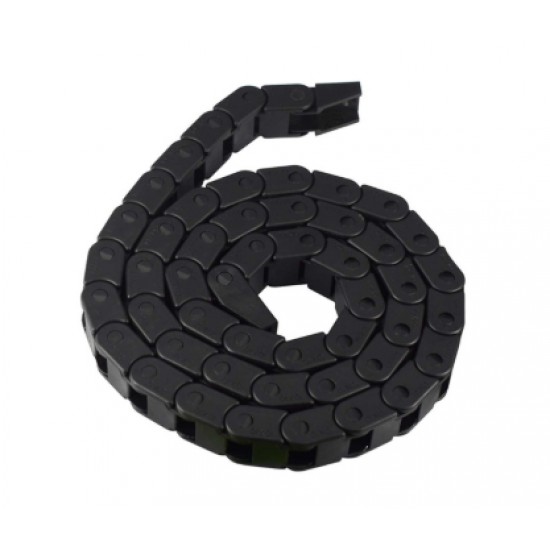ขาย Cable Drag Chain Wire Cable Drag 10x10mm 1M  รางกระดูกงู ราคา 180.00 บาท ในไทย
