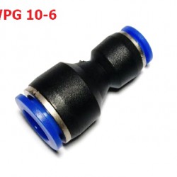 Fitting reduce ข้อต่อลด ต่อตรง 10 ไป 6 mm PG10-6
