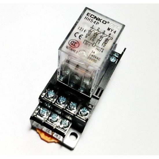 ขาย Relay  HH54P (MY4) 220VAC ราคา 100.00 บาท ในไทย