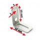 ขาย เหล็กฉากตัว L 5x10x0.5mm ราคา 3.00 บาท ในไทย