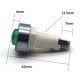 ขาย หลอดไฟแสดงสถานะ LAMP PL13.5 สีเขียว ราคา 10.00 บาท ในไทย