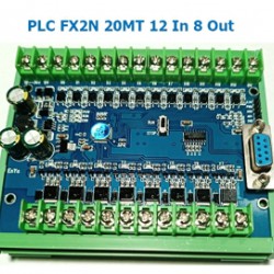 PLC FX2N 20MT 12 In 8 Out พร้อมฐาน