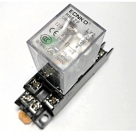 ขาย Relay HH62P (LY2) 12VDC 10A ราคา 100.00 บาท ในไทย