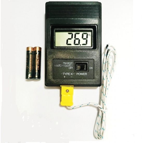 ขาย วัดอุณหภูมิ -50 - 1300 C รุ่น TM-902C Type K ราคา 120.00 บาท ในไทย