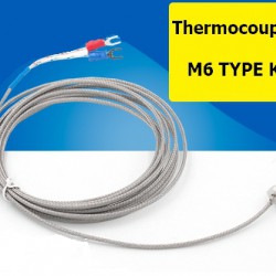 เทอร์โมคัปเปิล Type K M6 ยาว 2 เมตร