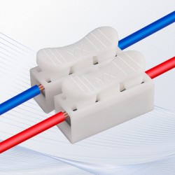 คอนเน็คเตอร์ ข้อต่อสายไฟแบบรวดเร็ว 250V 10A