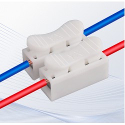 คอนเน็คเตอร์ ข้อต่อสายไฟแบบรวดเร็ว 250V 10A