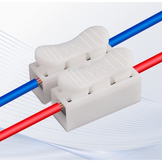 ขาย คอนเน็คเตอร์ ข้อต่อสายไฟแบบรวดเร็ว 250V 10A ราคา 3.00 บาท ในไทย