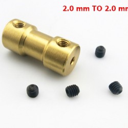 ข้อต่อ จับดอกสว่าน กับ มอเตอร์ 2.0 mm TO 2.0 mm