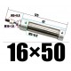 ขาย cylinder pneumatic (กระบอกลม นิวเมตริกส์) CDJ2B16X50B ราคา 200.00 บาท ในไทย