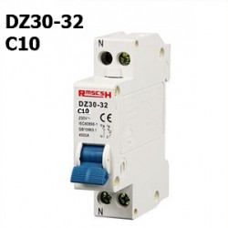 Circuit Breaker (เบรกเกอร์) DZ30-32 C10 10A