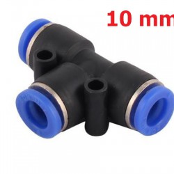 Fitting (PE10) ข้อต่อลม ข้อต่อสามทาง 10 mm (มิล) นิวเมติกส์