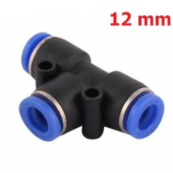 Fitting ข้อต่อลม ข้อต่อสามทาง 12 mm (มิล) PE12