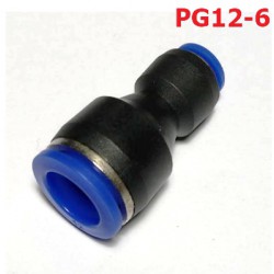 Fitting reduce ข้อต่อลด ต่อตรง 12 ไป 6 mm PG12-6