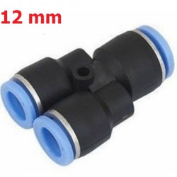 Fitting (ฟิตติ้ง) ข้อต่อลมสามทาง ตัว Y 12 mm นิวเมติกส์ (PY12)