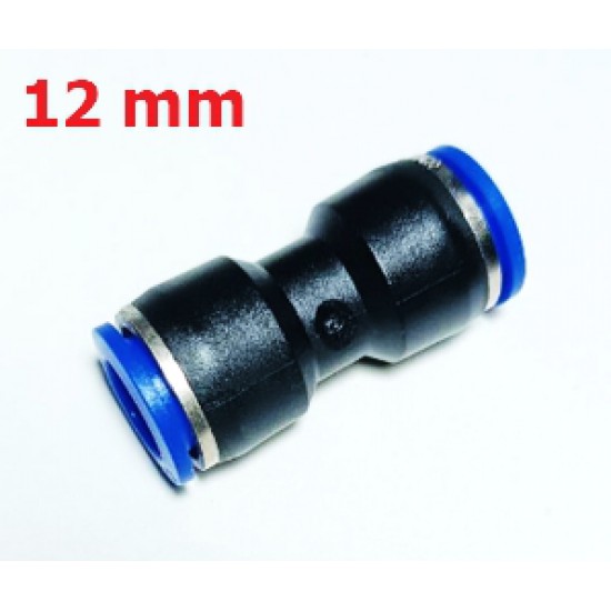 ขาย Fitting ข้อต่อลม ข้อต่อตรง 12 mm นิวเมติกส์ (PU12) ราคา 10.00 บาท ในไทย