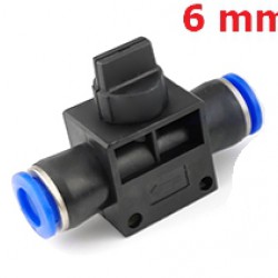 Fitting Valve 6mm นิวเมติกส์ HVFF6