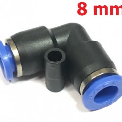 fitting PV8 ข้อต่อลม ข้องอ L 8mm(มิล)
