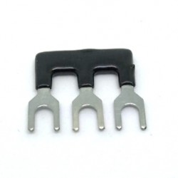 TB-1503 3 หางปลา Jumper Tract Bar 3 pin สีดำ