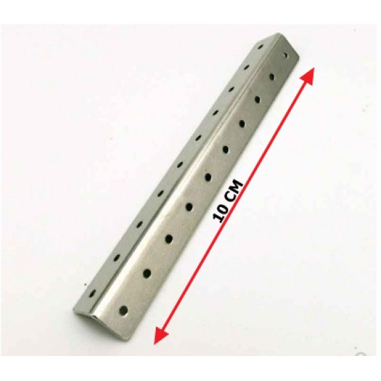 ขาย เหล็กฉาก ตัว L ขนาด 10CM รู 2mm หนา 1mm ราคา 16.00 บาท ในไทย