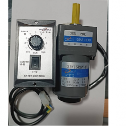Motor Gear (มอเตอร์เกียร์) 70 รอบ/นาที 15W 220V 3GN 20K  พร้อมชุดควบคุม 