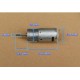 ขาย มอเตอร์เกียร์ Motor Gear  ZGA25B-385 1:20 เฟืองโลหะ ราคา 150.00 บาท ในไทย