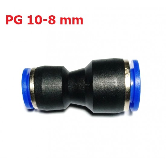 ขาย Fitting reduce PG10-8  ข้อต่อลด ต่อตรง 10 ไป 8 mm ราคา 8.00 บาท ในไทย