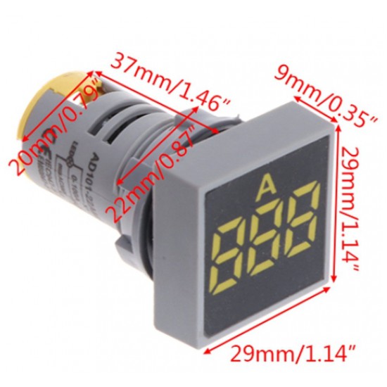 ขาย Power Lamp สามารถบอกแรงดันได้ 20-500VAC Volt ad101-22-vms  ราคา 70.00 บาท ในไทย