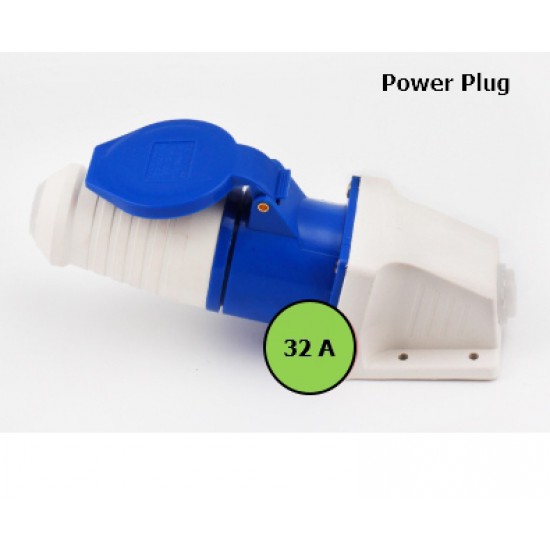 ขาย power plug 32A 220-250V typ 023 ราคา 250.00 บาท ในไทย