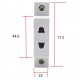 ขาย Rail Plug ปลั๊กสำหรับตู้คอนโทรล C45 10A ราคา 85.00 บาท ในไทย