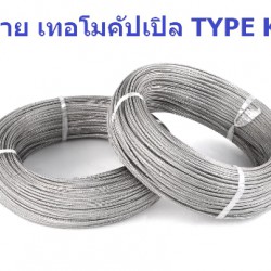 สาย เทอร์โมคัปเปิล TYPE K ราคาต่อ 1 เมตร