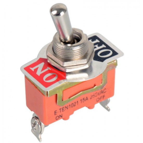 ขาย toggle switch E-TEN1021 15A 250VAC ราคา 20.00 บาท ในไทย